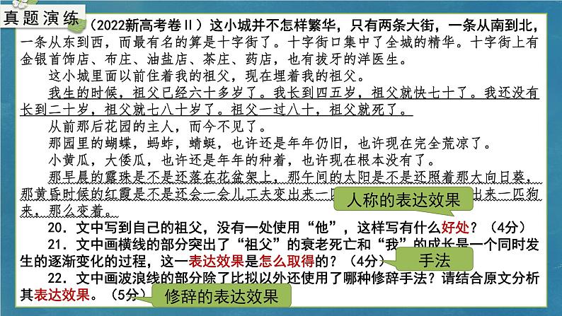 专题12 简明、准确、生动（包括表达效果）（课件）-备战2024年新高考一轮复习讲堂之语言文字运用04