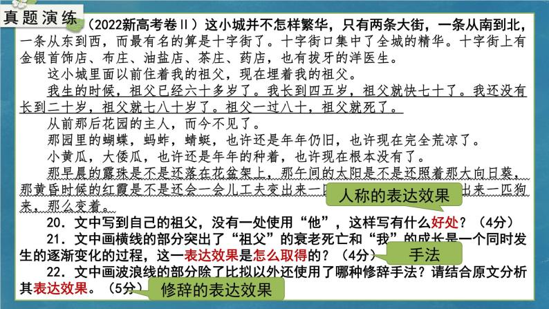 专题12 简明、准确、生动（包括表达效果）（课件）-备战2024年新高考一轮复习讲堂之语言文字运用04