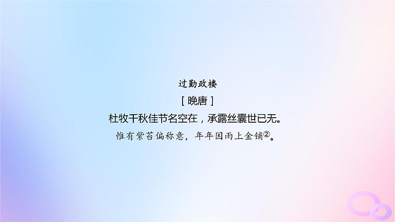 广东专用2024版高考语文大一轮总复习第二部分古代诗文阅读专题五培育民族审美追求的体悟阅读_古代诗歌突破点六比较阅读课件第7页