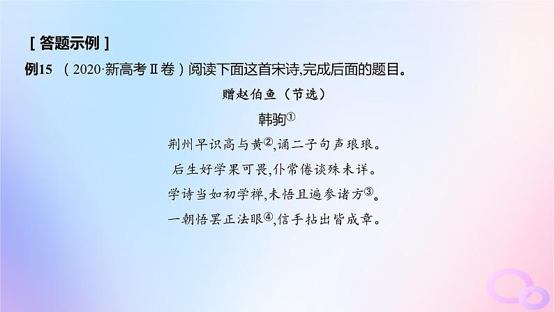 广东专用2024版高考语文大一轮总复习第二部分古代诗文阅读专题五培育民族审美追求的体悟阅读_古代诗歌突破点四赏评古诗的思想内容情感态度课件第6页