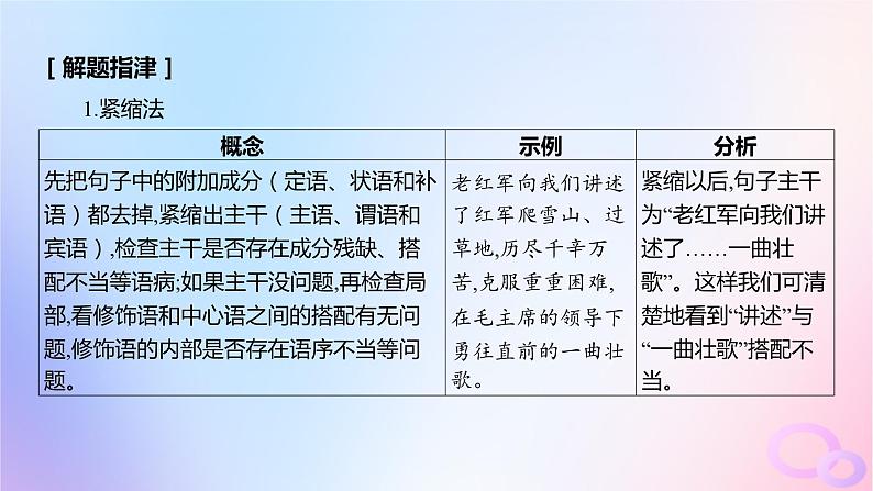 广东专用2024版高考语文大一轮总复习第三部分语言文字运用专题六基于语言建构与运用的综合实践_语境中的多向考查突破点四蹭的辨析与修改课件第3页