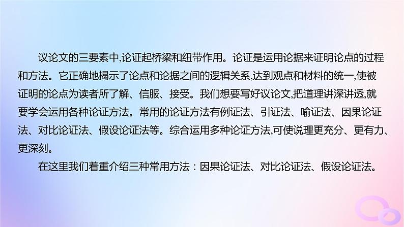 广东专用2024版高考语文大一轮总复习第四部分写作专题九文体与提分_议论文突破点二如何巧妙论证课件第2页