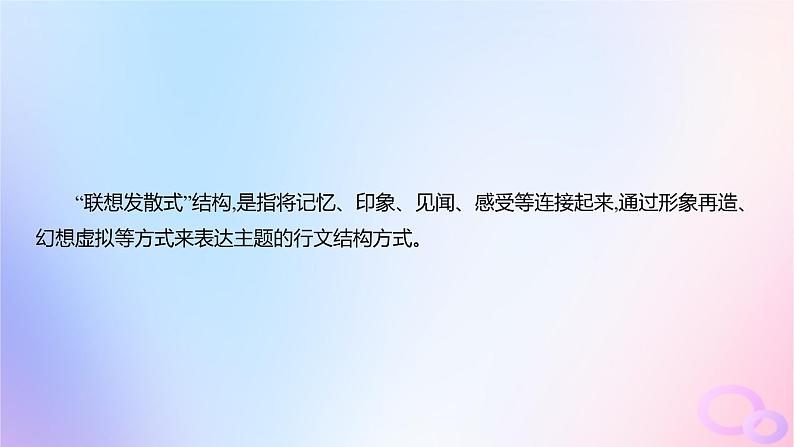 广东专用2024版高考语文大一轮总复习第四部分写作专题十文体与提分_记叙文突破点三记叙文写作如何运用“联想发散式”结构课件第3页