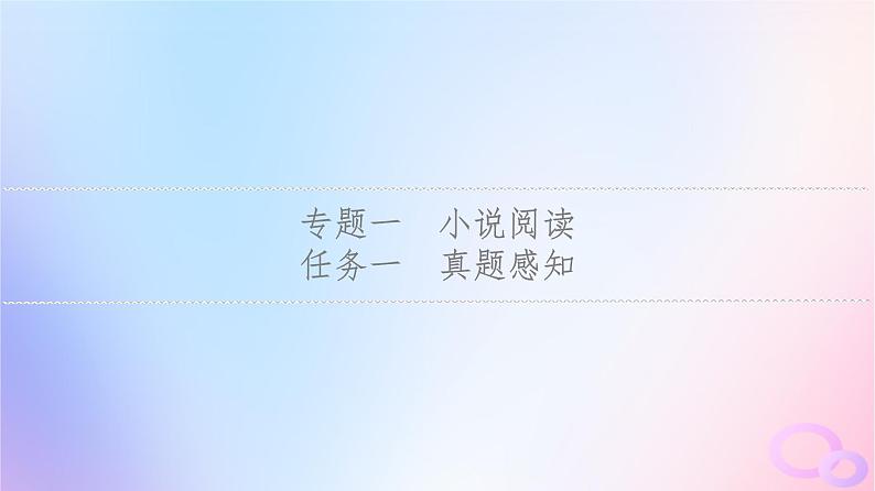 2024版高考语文一轮总复习第2部分现代文阅读Ⅱ专题1小说阅读任务1真题感知课件04