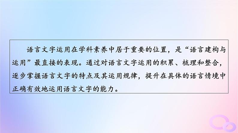 2024版高考语文一轮总复习第4部分语言文字运用任务1真题感知课件02