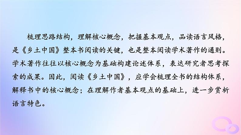 2024版高考语文一轮总复习第5部分整本书阅读专题2乡土中国课件03