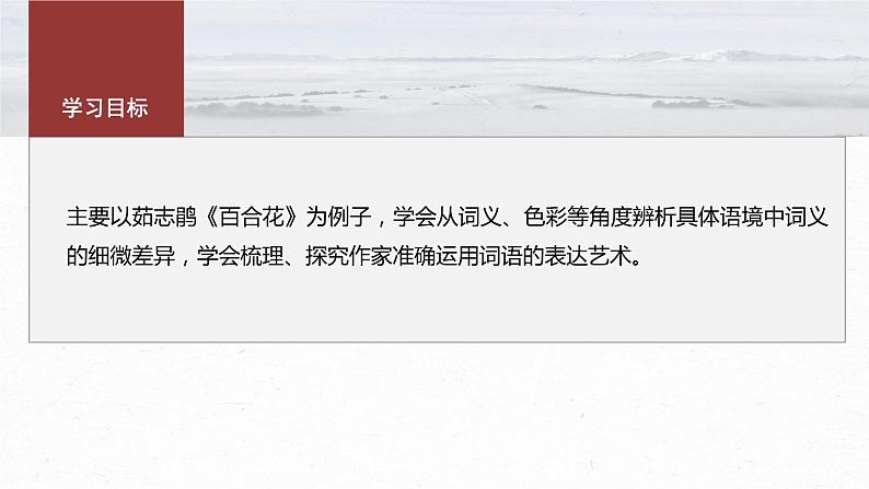 统编版高中语文必修上册--第八单元　课时3　词义的辨析和词语的使用（精品课件）03