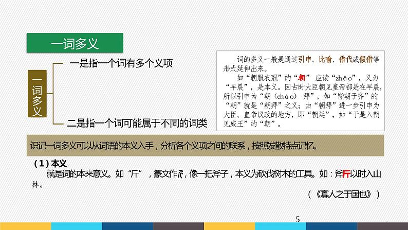 2023年高考语文部编版一轮复习课件-文言文阅读专题（2）文言实词第5页