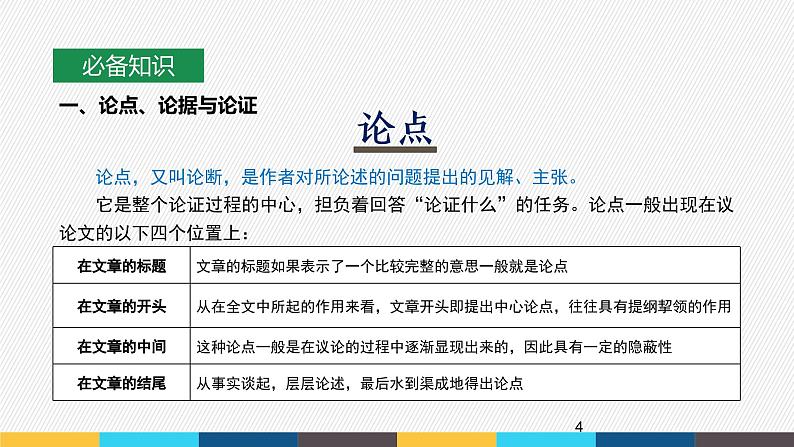 2023年高考语文部编版一轮复习课件-信息类阅读专题（2）分析论点、论据和论证方法04