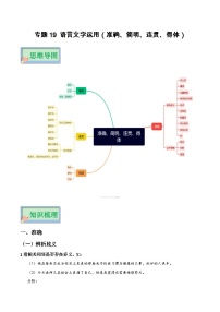 专题19 语言文字运用（准确、简明、连贯、得体）-【口袋书】高考语文备考系列（复习思维导图+必备知识手册）