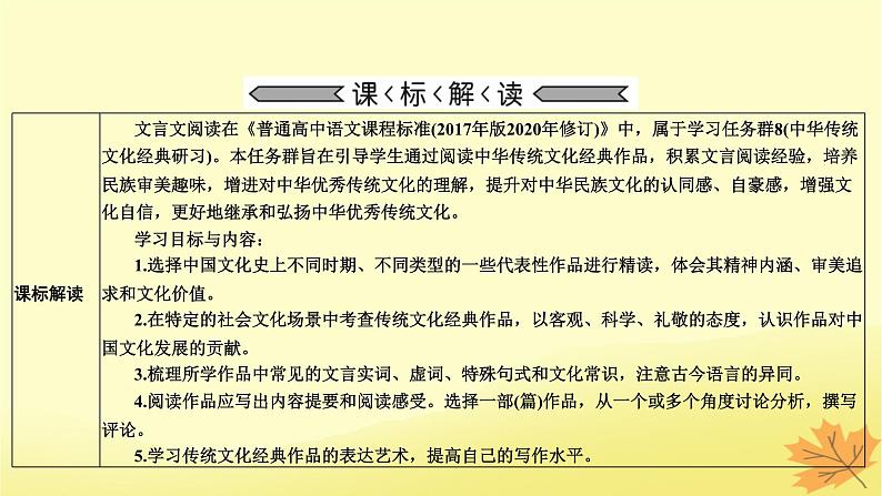 2024版高考语文一轮总复习第5章文言文阅读课件第3页