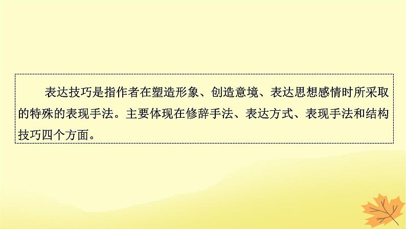 2024版高考语文一轮总复习第6章古代诗歌阅读第4节古代诗歌表达技巧课件第3页