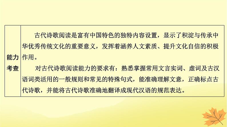 2024版高考语文一轮总复习第6章古代诗歌阅读课件第4页