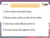 Unit 10 Learning to Be Grateful Period 2 Language in Use课件【中职专用】高一英语同步精品课堂（语文版2021·基础模块1）