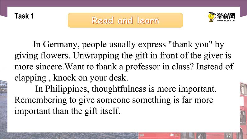 Unit 10 Learning to Be Grateful Period 3 Culture Corner课件【中职专用】高一英语同步精品课堂（语文版2021·基础模块1）第5页