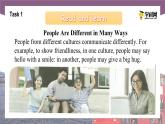 Unit 2 Accepting Everyone' Uniqueness Period 3 Culture Corner课件【中职专用】高一英语同步精品课堂（语文版2021·基础模块1）