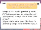 Unit 3 Starting a New Day Period 2 Language in Use课件【中职专用】高一英语同步精品课堂（语文版2021·基础模块1）