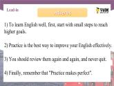 Unit 4 English Learning Tips Period 2 Language in Use课件【中职专用】高一英语同步精品课堂（语文版2021·基础模块1）