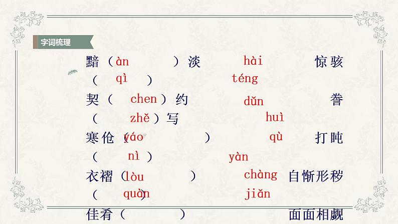 【中职专用】高中语文 人教版·基础模块上册  16-1  项链（教学课件）第4页