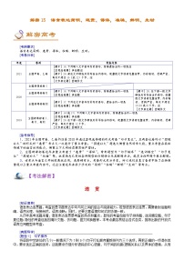 解密15  语言表达简明、连贯、得体，准确、鲜明、生动（讲义）-【高频考点解密】2022年高考语文二轮复习讲义+分层训练