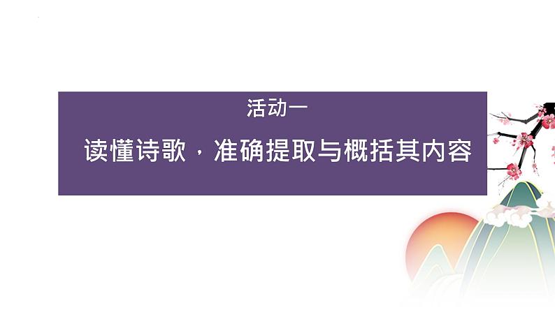 专题01  读懂诗词，准确理解诗词内容- 冲刺2023年高考语文二轮复习核心考点逐项突破课件PPT04