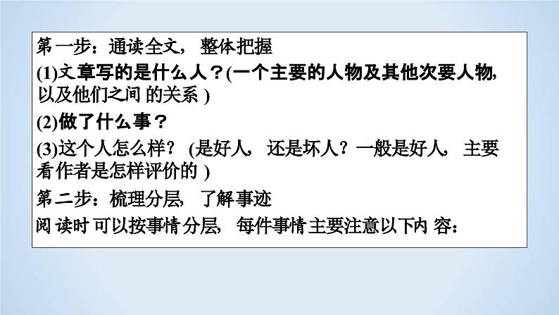 专题07 文言文概括文本内容解题指导-2023年高考二轮复习专题精讲精练课件PPT03