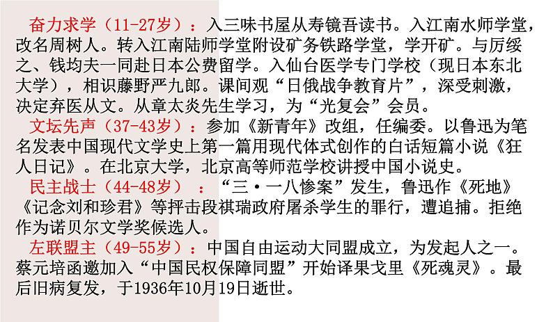 人教统编版高中语文必修上册第六单元 12 拿来主义 同步教学课件+练习05