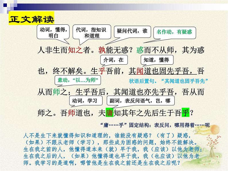 《师说》课件部编版高中语文必修上册07