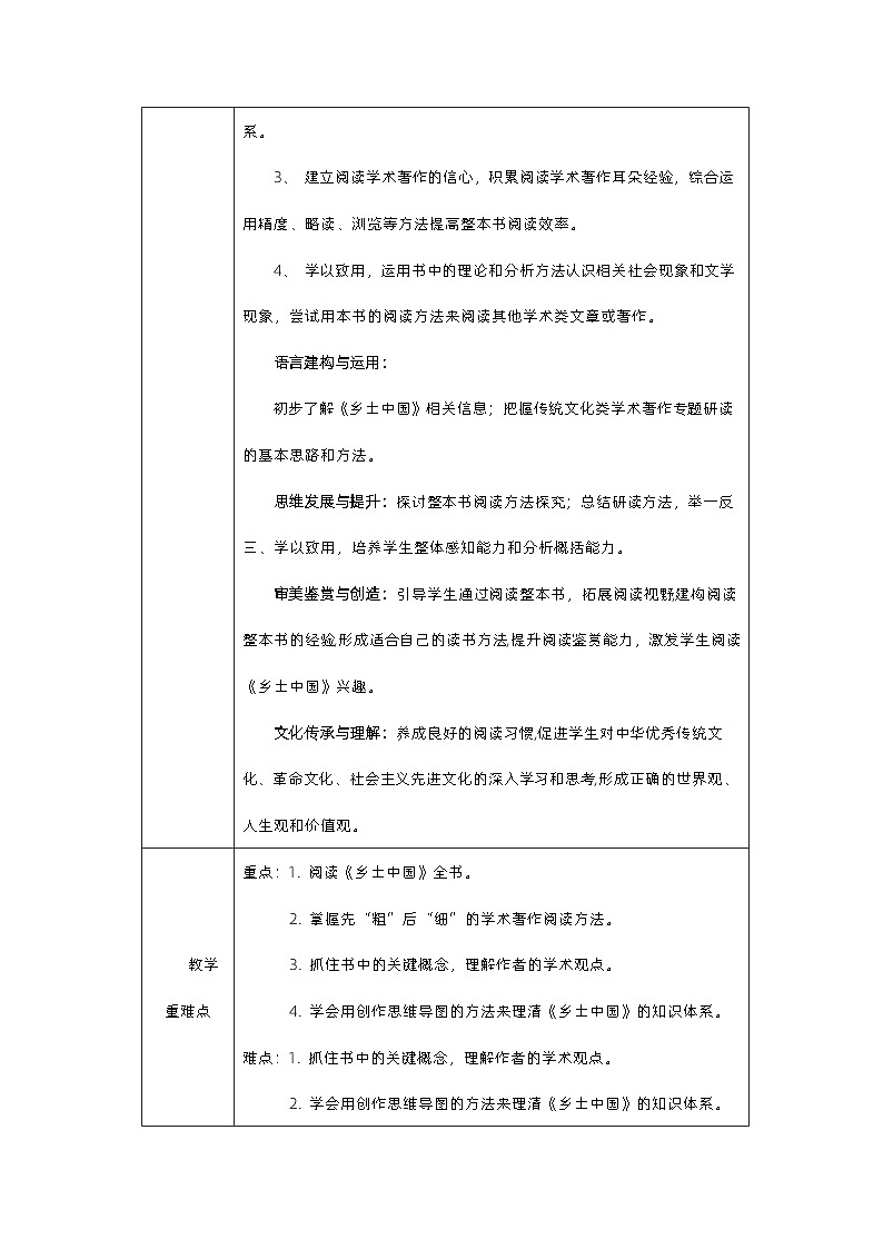 《乡土中国》教案第2页
