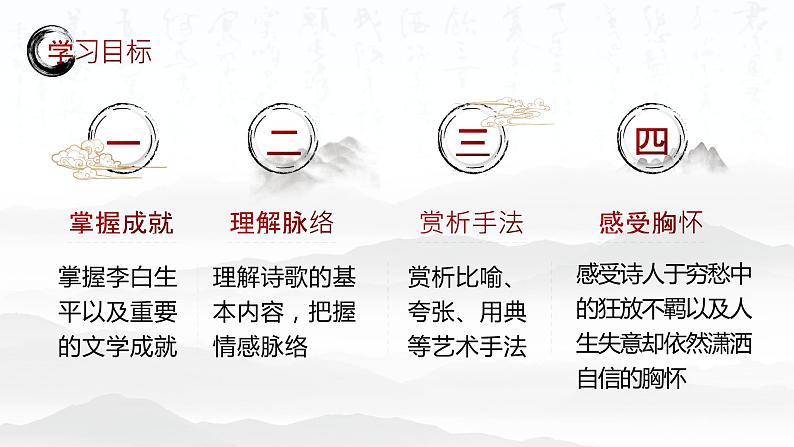 古诗词诵读《将进酒》课件+教案04