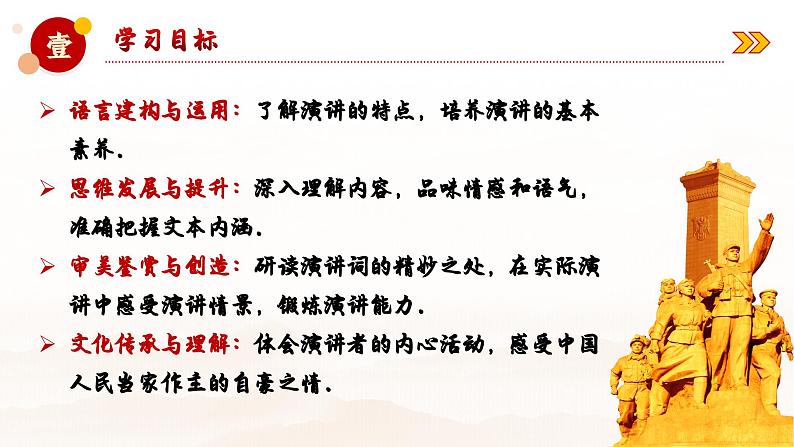 1.《中国人民站起来了》课件ppt统编版高中语文选择性必修上册第3页
