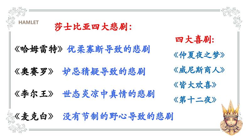 6《哈姆莱特（节选）》课件ppt统编版高中语文必修下册06