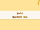 江苏专版2023_2024学年新教材高中语文第1单元2峨日朵雪峰之侧致云雀分层作业课件部编版必修上册