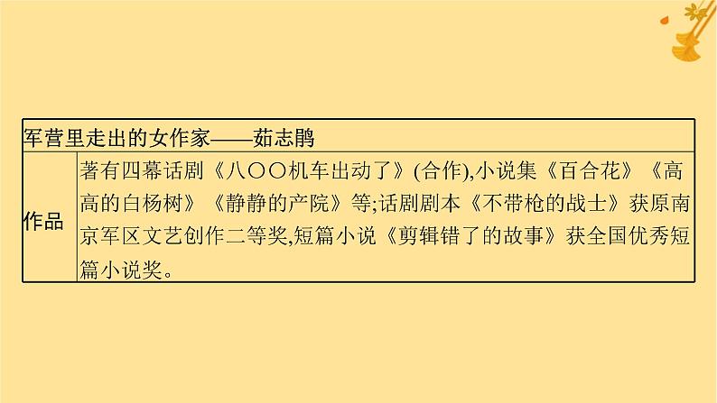 江苏专版2023_2024学年新教材高中语文第1单元3百合花哦香雪课件部编版必修上册第6页