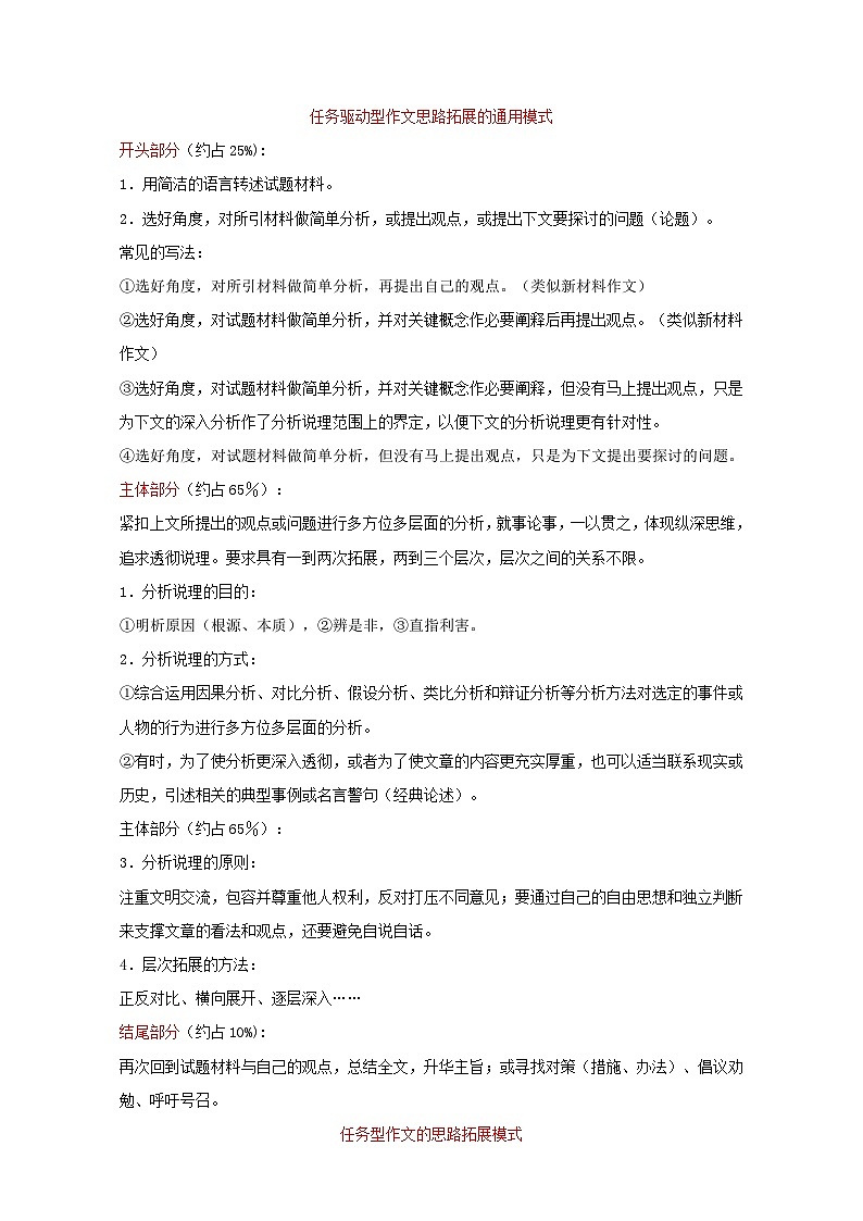 专题1.9  题型对点指导（七） 全国高考语文考前复习大串讲  Word版含答案第1页