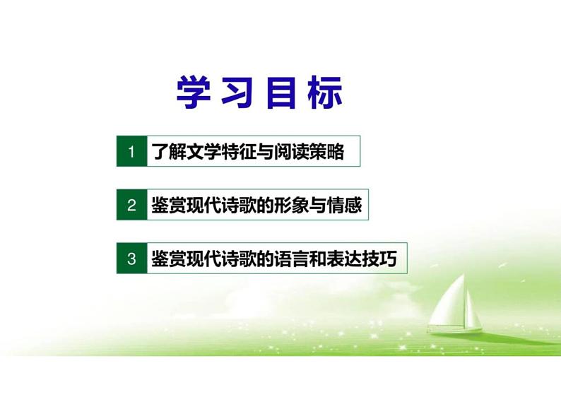 2023届新高考语文二轮复习专题 现代诗歌阅读（含答案）课件PPT02