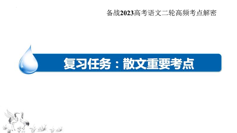 高考语文二轮复习练习课件22散文阅读（含解析）第3页