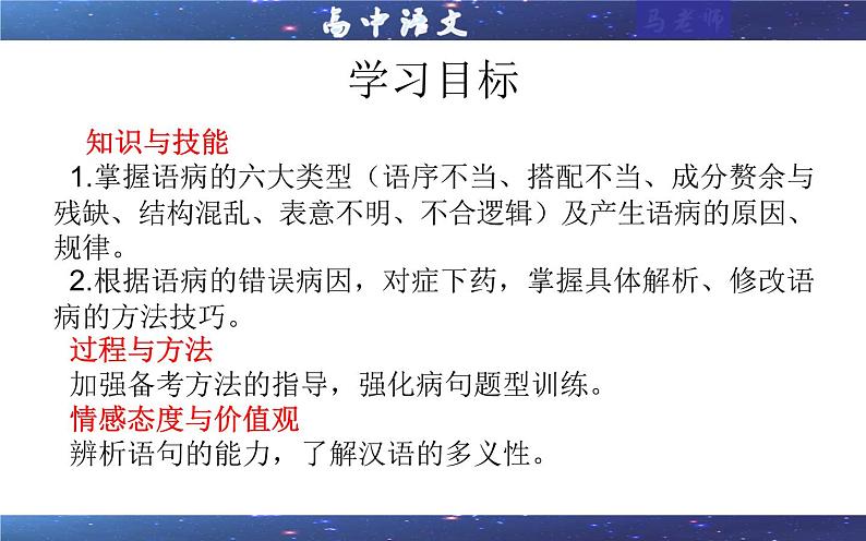 专题01   语病修改考点解析（课件）-2024年新高考语文一轮复习各考点解析宝鉴02