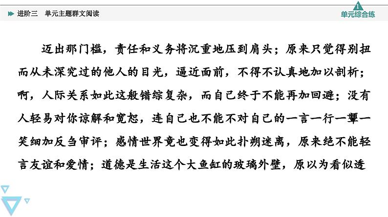 统编版高中语文必修上册 第1单元 进阶3 单元主题群文阅读（课件+练习+素材）07