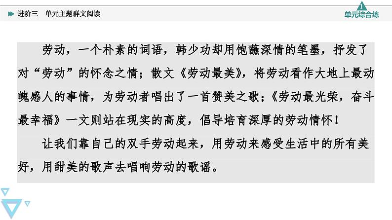 统编版高中语文必修上册 第2单元 进阶3 单元主题群文阅读（课件+练习+素材）03