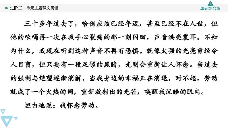 统编版高中语文必修上册 第2单元 进阶3 单元主题群文阅读（课件+练习+素材）07