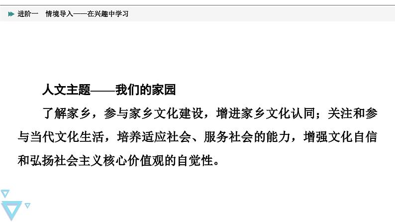 统编版高中语文必修上册 第4单元 进阶1 情境导入——在兴趣中学习（课件+练习）02