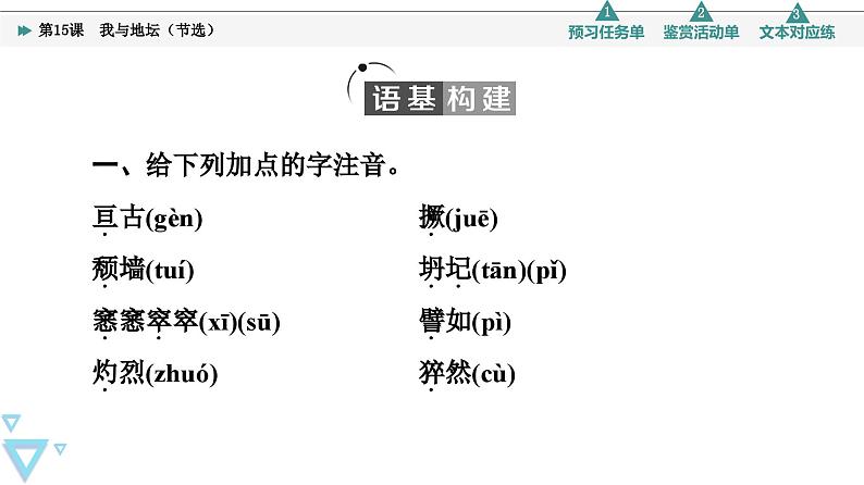 统编版高中语文必修上册 第7单元 进阶1 第15课　我与地坛（节选）（课件+练习+素材）05