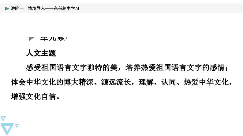 统编版高中语文必修上册 第8单元 进阶1 情境导入——在兴趣中学习（课件+练习+素材）02