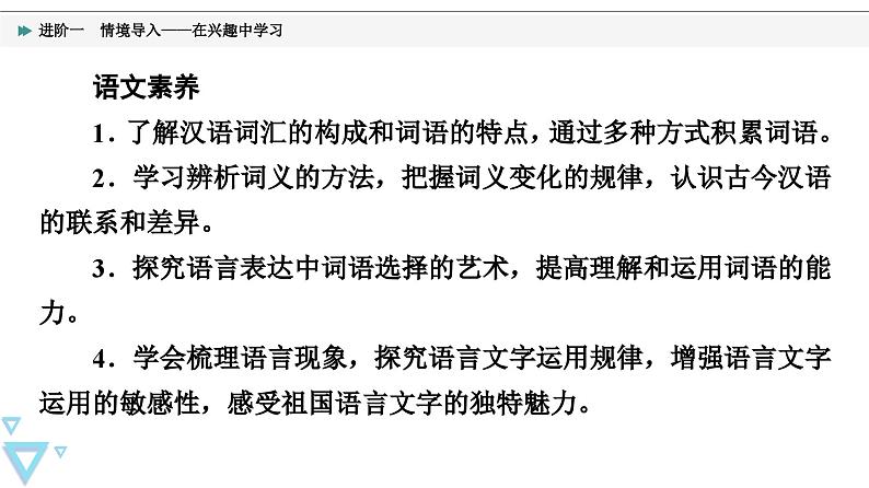统编版高中语文必修上册 第8单元 进阶1 情境导入——在兴趣中学习（课件+练习+素材）03