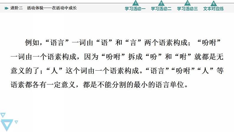 统编版高中语文必修上册 第8单元 进阶2 活动体验——在活动中成长（课件+练习）04