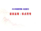 2024届高考语文专题复习：标点符号  课件