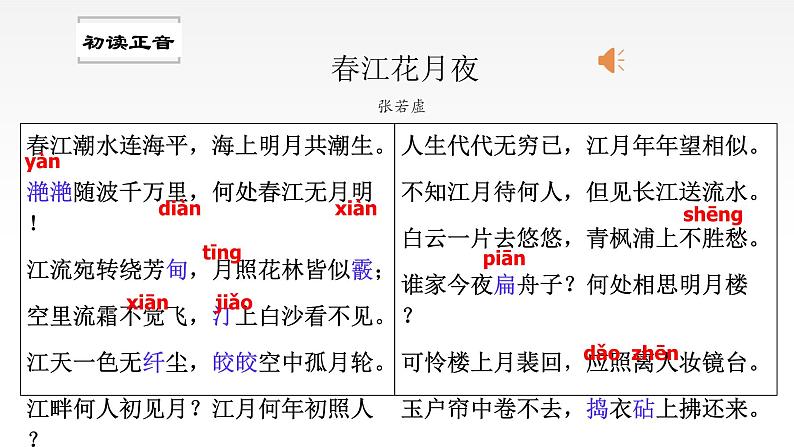 《春江花月夜》课件+2023-2024学年统编版高中语文选择性必修上册+07