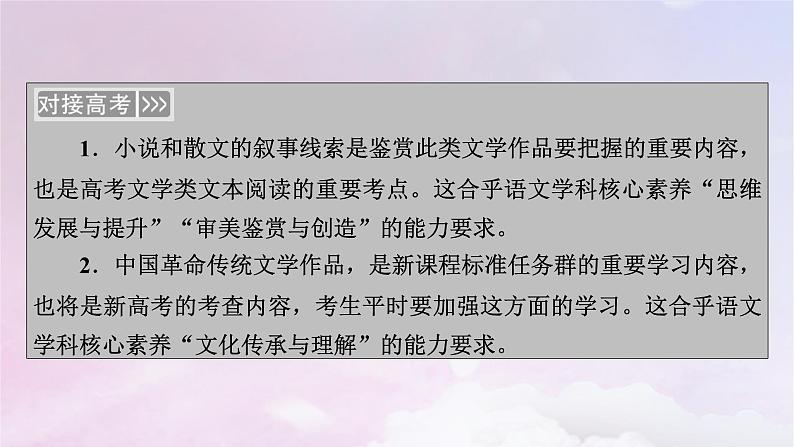 新教材适用2023_2024学年高中语文第1单元第2课2大战中的插曲课件部编版选择性必修上册第4页