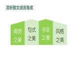 2024届高考专题复习：现代文阅读之鉴赏散文语言特色 课件